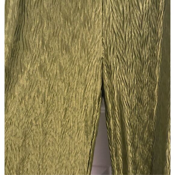 ASTR The Label Maxi Palazzo Flare Leg Chartreuse Pants. Size Small - Picture 7 of 7